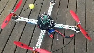 KK2.1 Quadcopter with Steveis SW 1.12S1 beginner SK450 Frame with PI settings