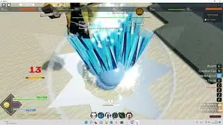 Project Slayers Water breathing 1000 dmg combo (works only on npc)