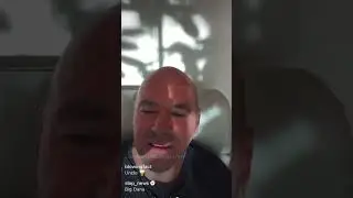 Dana White ends live with 