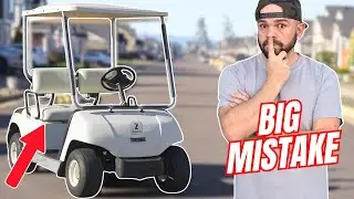 I Messed Up My Golf Cart