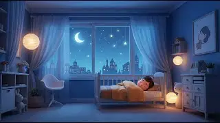 4-Hour Baby Sleep Music | 60 BPM Lullaby + Rain Sounds (Helps Exhausted Parents Fall Asleep Fast)