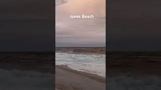 Jones Beach Long Island in September. #beach #jonesbeach #waves #sunset