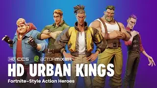 Urban Kings MIXER | Game-Style Urban Heroes, Ready in Minutes | CC5 & iClone