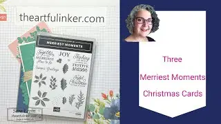 Three Merriest Moments Christmas Cards