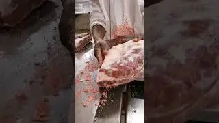 Meat Cutting With Machine Skill #shorts #viral #viralvideo