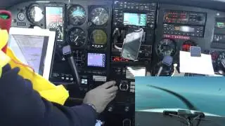 Landung in Jersey EGJJ, ILS, IFR