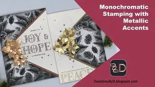 Monochromatic Stamping with Metallic Accents
