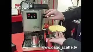 Gaggia Maintenance - Gaggia Caffe TV
