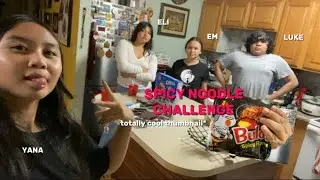 Attempting a Buldak Mukbang (we lost luke)