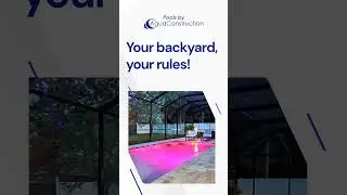 Custom Pool Construction in Palm Coast by Agua Construction