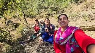  आज ये सब भी करना पड़ा गया , हालत खराब हो गई 🥹 @neelamkathait pahadi #vlog 