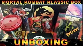UNBOXING The Mortal Kombat Klassic Collector's Box By Culturefly