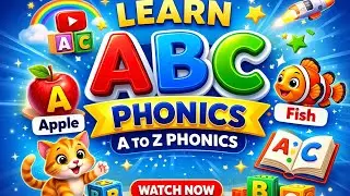 Phonics for Kids | LETTER NAME for OBJECT NAME | Fun ABC Learning #video #viral #kids 