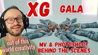 Посещение alphaz!! XG - GALA MV и фотосессия | Реакция за кулисами