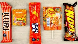 Satisfying Citrus Candy Heaven & Satisfying Crunchy Sounds  #asmrcandy #lollipopasmr