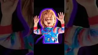 Chucky Doll Ripped AI Paper #chucky #chuckydoll #ai #aifilter #horror #edit #paper #fyp #shorts