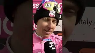 It's going to be an early night for Tadej Pogacar 🥱 #cycling #giroditalia #giro #pogacar