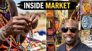 Inside Arusha&rsquo;s Maasai Market: Stunning Beadwork, Paintings & Souvenirs | Tanzania Travel Vlog