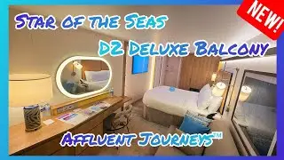 STAR of the Seas | D2 Deluxe Balcony Stateroom Tour | Affluent Journeys&trade;