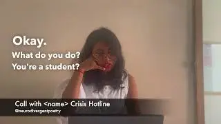 Call with a Crisis Hotline Lady (based on real events)