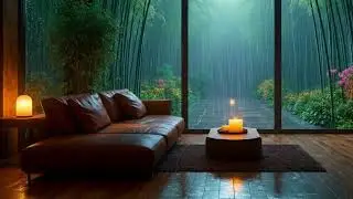 Healing Rain Piano Music to Release Stress and Fall Asleep Fast