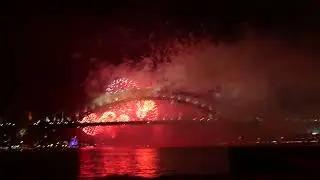 2023 0101 - Sydney New Year Fireworks (View at Blue Point Reserve North Sydney)