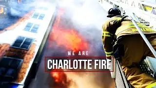 Charlotte Fire battles massive 5-alarm fire