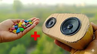 DIY Bluetooth Speaker with stone
