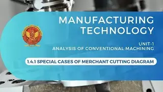 1.4.1 Special cases of Merchant Cutting Diagram | ME405 |