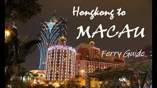 Hongkong to Macau DIY Tour | Ferry Guide |  | 1-Day Itinerary | Klook Cotai Jet