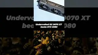 Undervolted RX 9070 XT beats RTX 5080