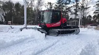 New Pisten Bully 100 at Lapham Peak, 12-16-2020