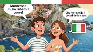 🌍 Learn Italian with Travel Dialogue - Talking About Beautiful Places - Easy Italian Conversation 🎧