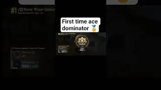 First Time Ace Dominator 😭👑#acedominator #pubgmobile #firsttime #pubgshorts #rankpush #shorts