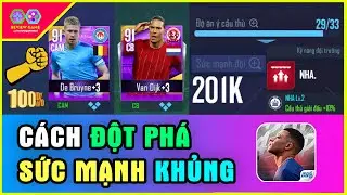 Football Pro VTC - Hướng Dẫn Tăng Cực Mạnh Sức Mạnh Đội H&igrave;nh Khủng Cho Newbie, D&acirc;n C&agrave;y Chơi Qu&aacute; Dễ