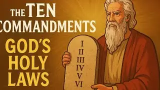 The Ten Commandments | God&rsquo;s Holy Laws (Exodus 19&ndash;20) | Bible Story of Obedience and Holiness.