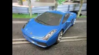 SCALEXTRIC C3075 LAMBORGHINI GALLARDO FAST & SERVICED. NEW PARTS. For sale! link in description.