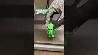 Alien Skeleton Fidget Tot Perfect For Gift And Halloween | Find Us On Etsy (Vividprintwork) #3dprint