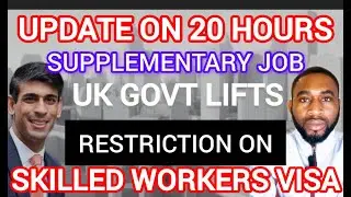 Breaking news: UK Lifts 20-Hour Job Restriction for Skilled Workers Visa | Latest Immigration Update