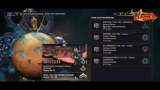 Warframe Steel Path Incursion Tessera ( Venus ) Mission Defense level 103-108