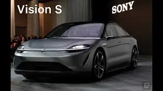 Sony reveals Vision-S electric car concept at CES 2020