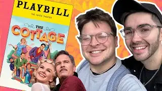 Broadway Theatre Trip: THE COTTAGE at The Hayes Theater | Eric McCormack, Laura Bell Bundy