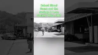 Rabaul Street Scene and the Savings & Loan Society Office, 1967#papuanewguinea