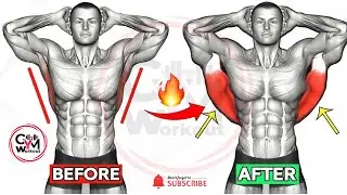 8 Best Exercise For 🔥 Big Lats Workout ( WIDE WINGS )