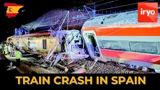 TRAGIC TRAIN CRASH IN SPAIN !!  Trains Derail & Crash North of Corboba #adamuz #iryo