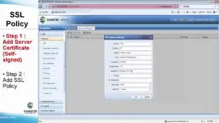 SANGFOR NGFW SSL Policy Configuration