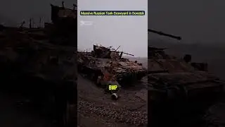 Russian Tank Graveyard Exposed on Donetsk Frontline!