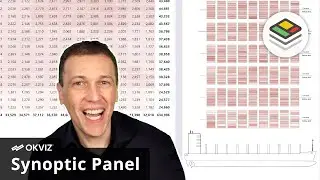 Отображение контейнеров корабля с помощью синоптической панели в Power BI