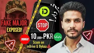 Fake Major Exposed! ⚠️ ~ Army Rides || inDrive, Yango, Bykea Parcel Delivery Scam