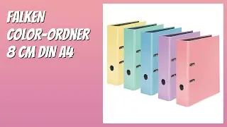 BEWERTUNG (2025): FALKEN Color-Ordner 8 cm DIN A4. Infos